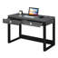 Sarhan 2 Drawer Desk With Charging Station-1534182486