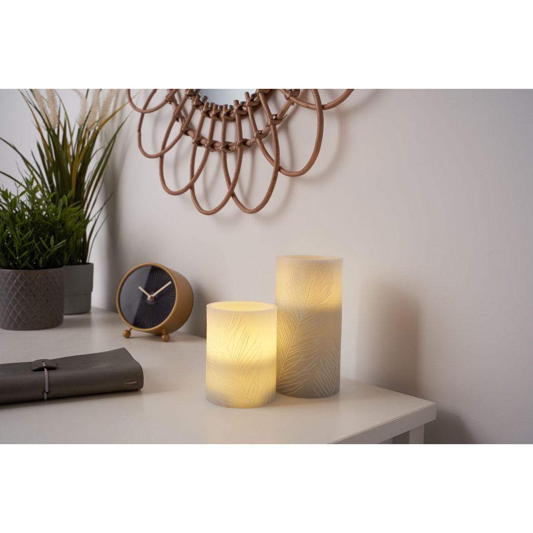 Brayden Studio 2-tlg. LED-Kerzen-Set 