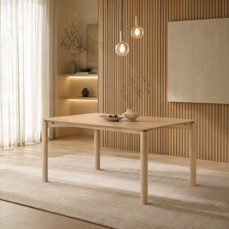 Willow Wood Dining Table, Oak