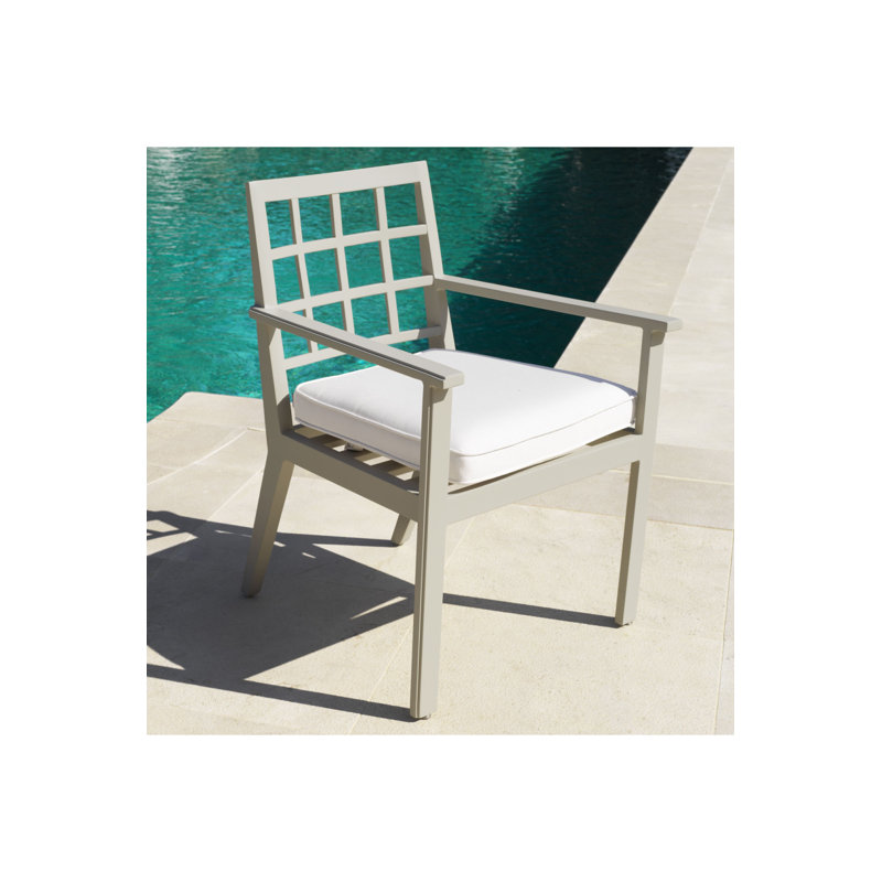 Cap-Ferrat Outdoor Dining Armchair, Sand