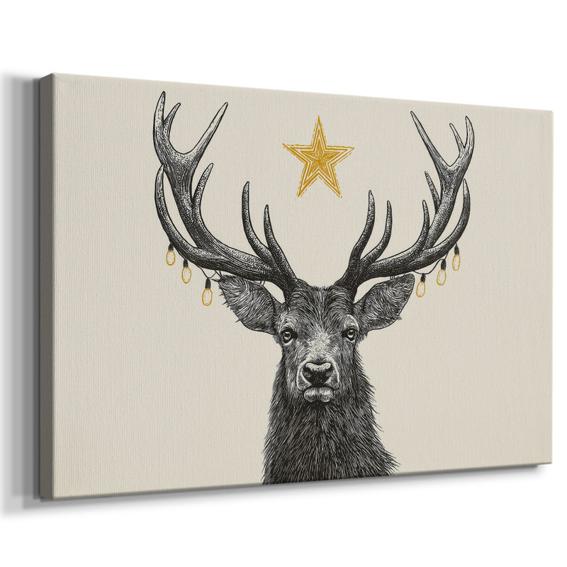 «Dawn of Silver Lantern» - Toile tendue avec châssis de qualité supérieure, H 24 po x l 36 po