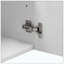 Meuble-lavabo en céramique rétro à 3 trous et 2 portes à fermeture en douceur-1541785344