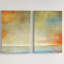 « tranquil ii diptych », ensemble de 2 reproductions sur toiles-2050924028