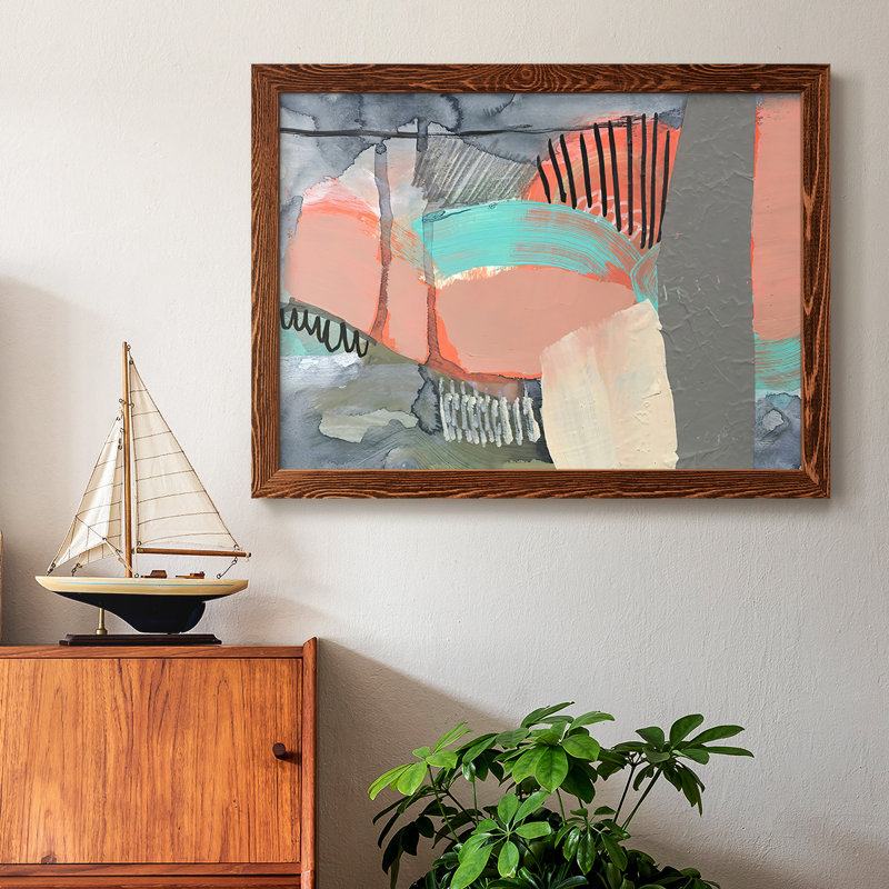 Over, Under & Through III, reproduction d'art sur toile, Érable, H 18 po x l 26 po