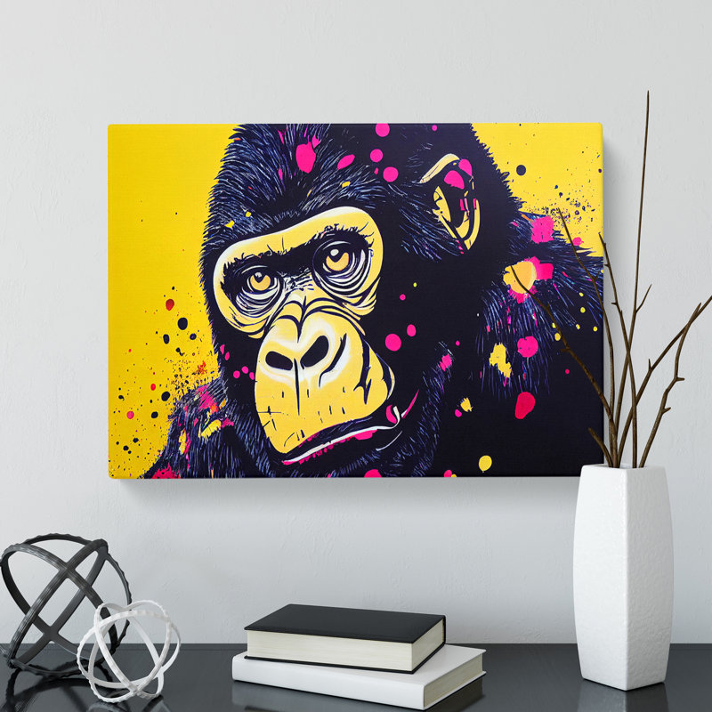 Gorilla Splash Vol.6 Abstract - Wrapped Canvas, 35cm H x 50cm W x 3cm D
