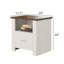 Ensemble de lit plateforme tapissier 2 pièces Boucle-1652588782-1652588783