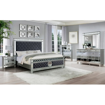 Ensemble de chambre pour grand lit 5 pièces Kapree