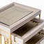 Ensemble de 3 tables gigognes Carmela - Ivoire chatoyant