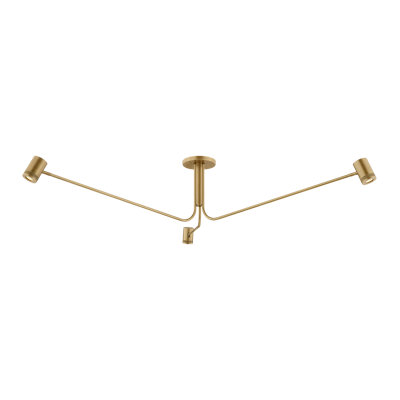 Opalesce 6-Light 2700K Dimmable Integrated LED Semi Flush Mount