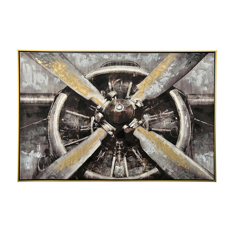 Single Picture Frame Painting on Canvas