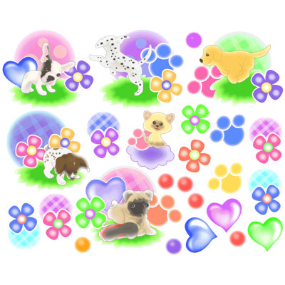 Dreamtime Nursery Non-Wall Damaging Wall Decal