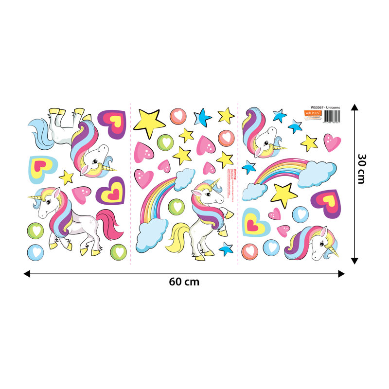 Unicorn Kids Wall Sticker