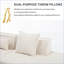 Canapé modulaire, salon modulaire en L minimaliste moderne faisant face à la droite | Beige | Polyester-1497899679-1497899618