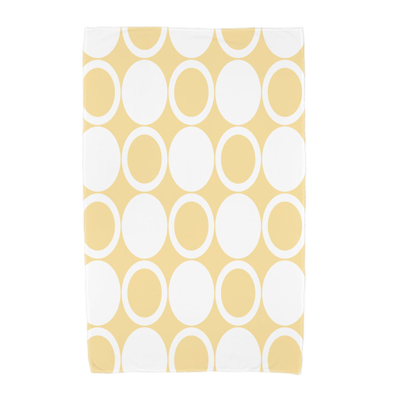 Serviette de plage Sergueï, Jaune
