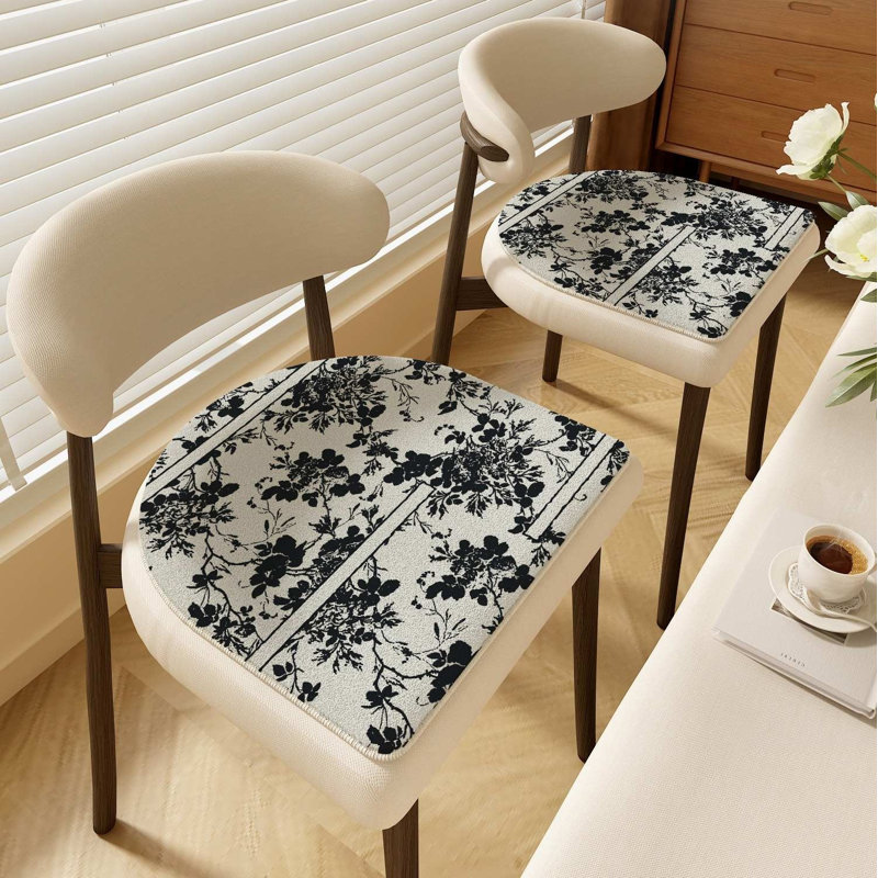 Coussin de chaise Latitude Run®, Blanc / noir