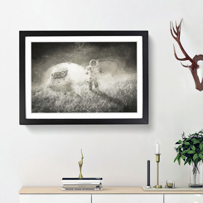 Space Travel in Abstract - Framed Print
