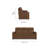 Windsor Power Reclining Sofa With Console, Power Headrests, Lumbar-120263902