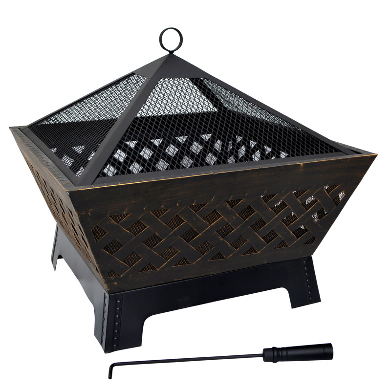 26.5'' Square Fire Pit Stand