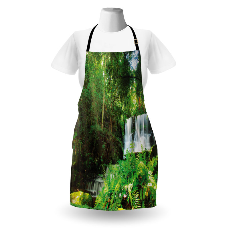 No Pattern Bib Apron