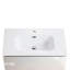 Lavabo intégré en céramique Bb09-30-311, finition brillante, conception fonctionnelle et élégante, entretien simple, bord arrondi pour lavabo blanc de 17,98 po de largeur, 30,27 po de profondeur, 6,82 po de hauteur, 31 lb-1913547797