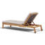 Haven Outdoor Teak Chaise Lounge-71550160