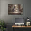  «German Shorthaired Pointer In The Kitchen» par Rich Monet, art mural en métal, 36 po x 24 po-2091169892