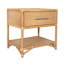 Olivia Collection 1 - Drawer Rattan Nightstand-1957716396