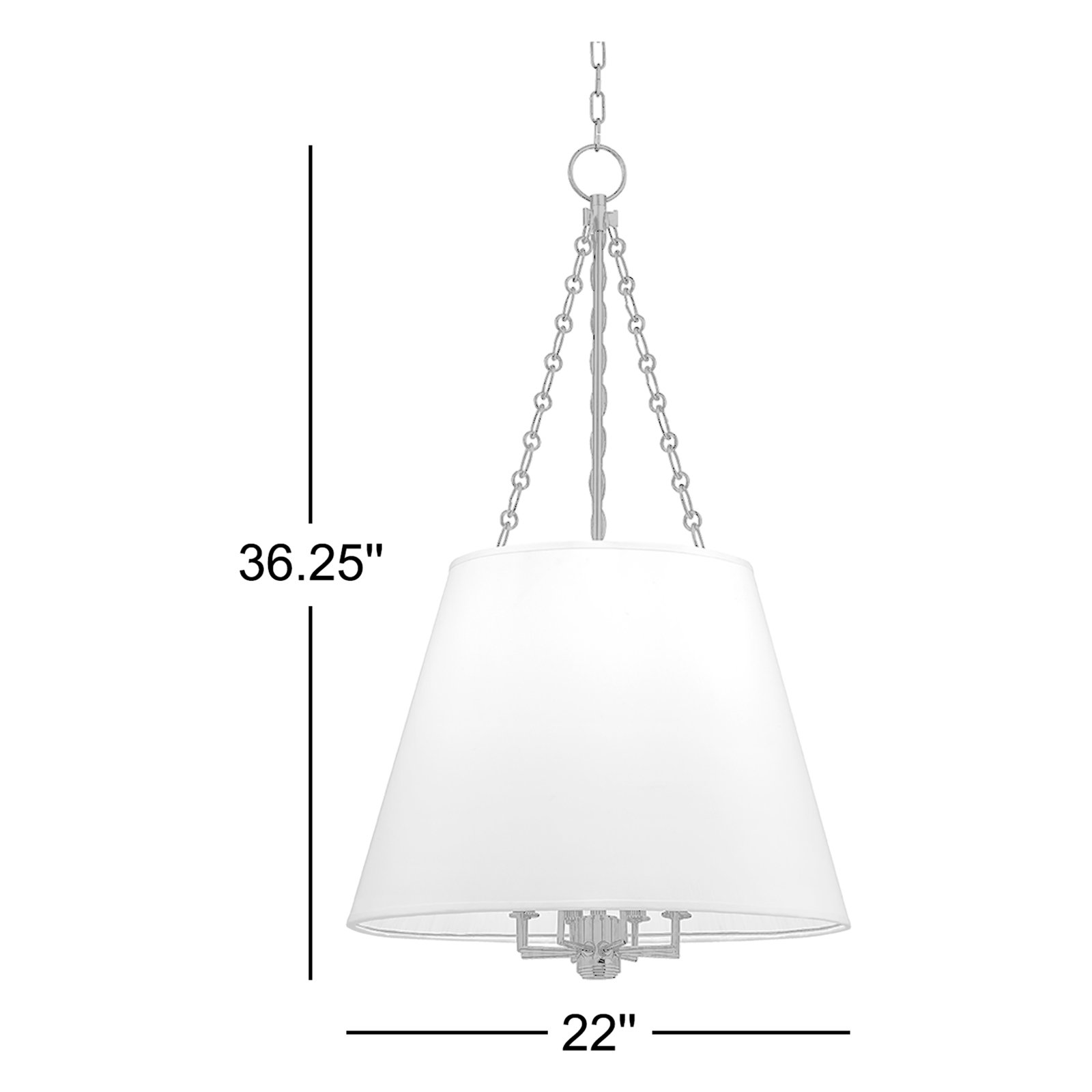Trejuan 8 Light Pendant, Old Bronze