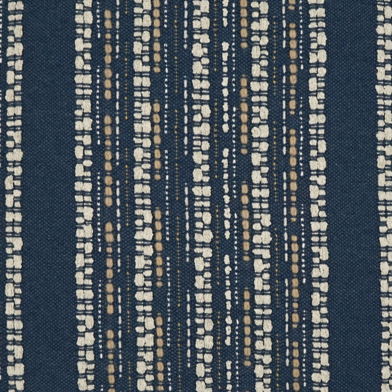 Kyra Pillow Cover & Insert, Navy, Square 24"