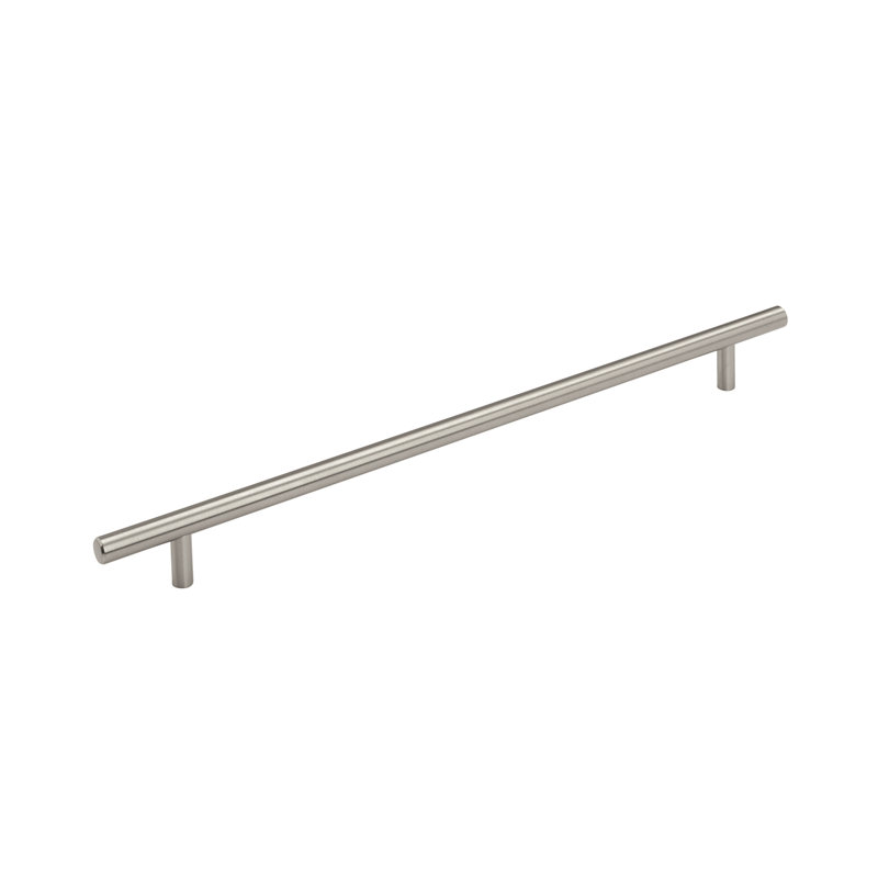 Poignées de barre centre à centre, 12" Appliance Pull, Nickel satiné, 1