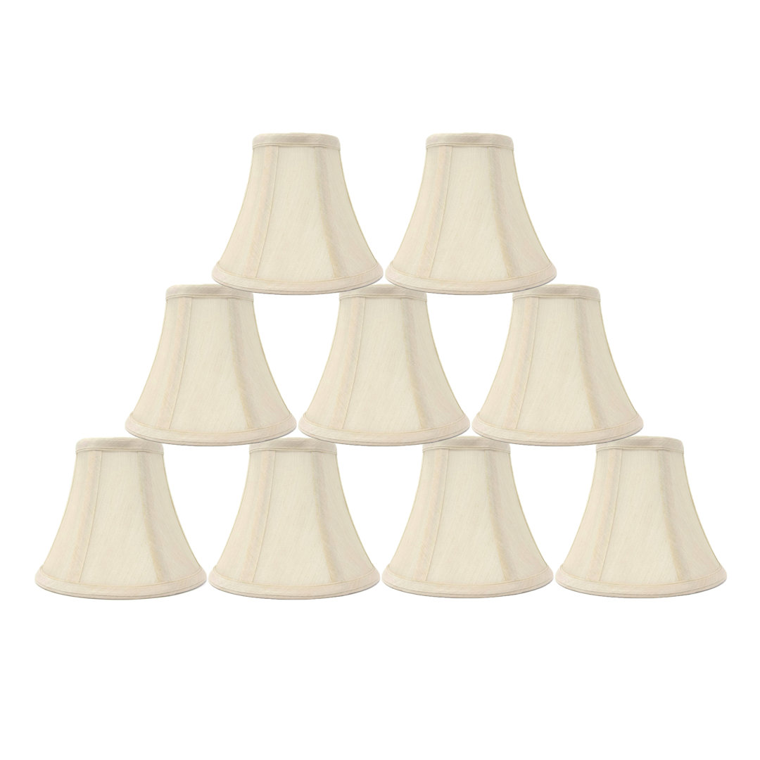 5'' H Silk Bell Lamp Shade (Set of 9) Mercer41