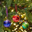 6cm Marble Glass Ball Ornament