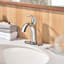 Robinet de lavabo de salle de bain à poignée simple à fixation sur le comptoir - chrome poli Stilleto-58021264