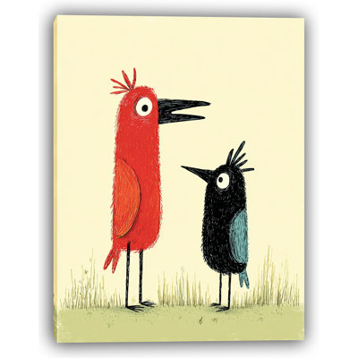 Surprised Chirp Duo Wall Decor