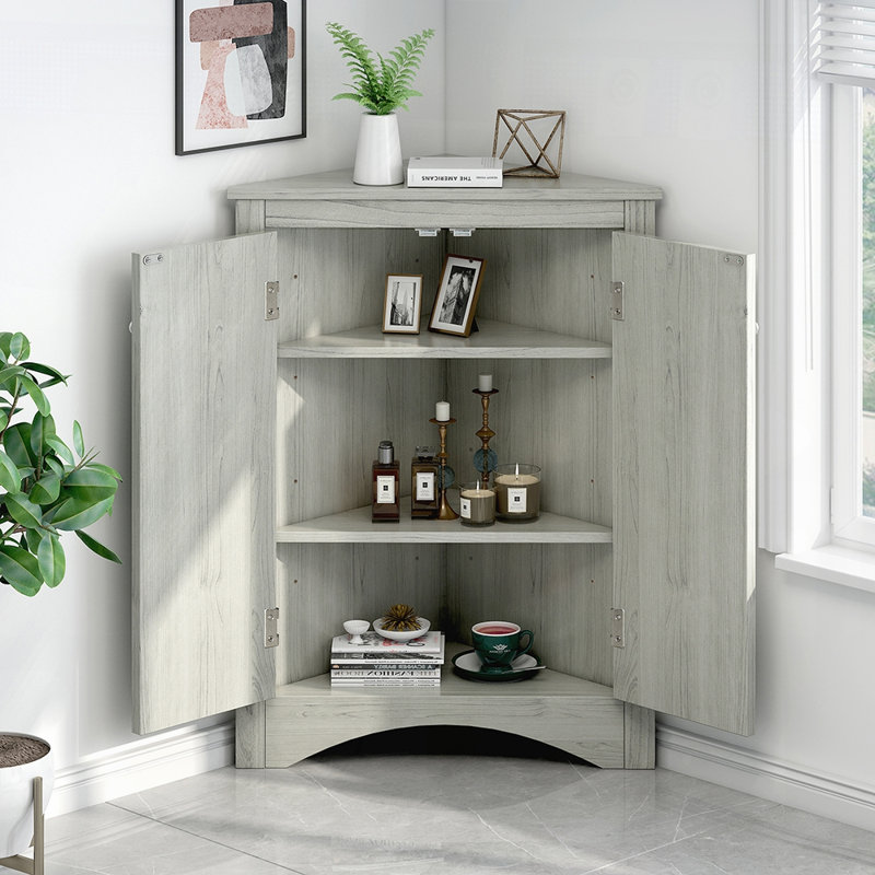 Armoire de rangement Triangle, Chêne