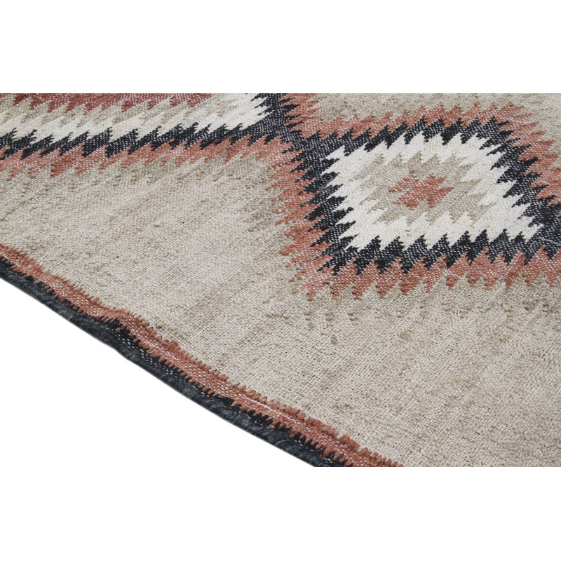 Shuler Ikat Hand Woven Area Rug, Rectangle 140 x 200cm