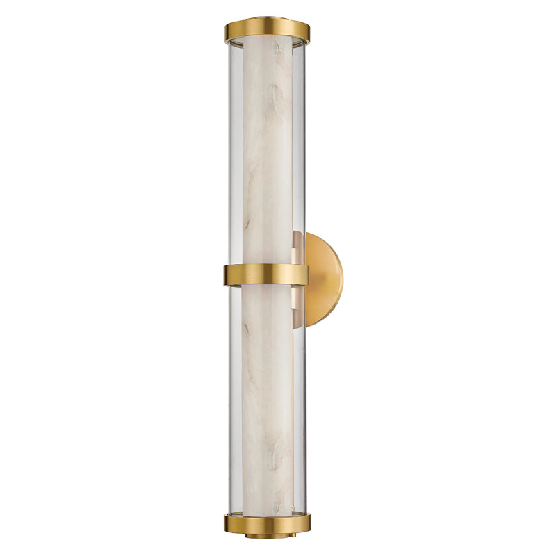 Caterina 1 Light Bath and Vanity, Vintage Brass