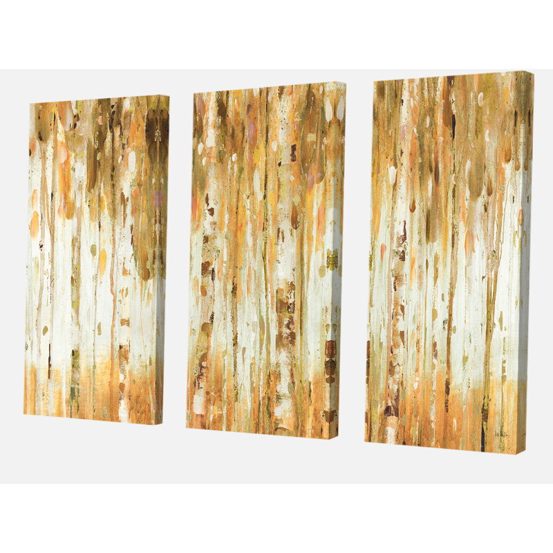 «The Forest I Fall Crop», reproduction d'art sur toile tendue, H 40 po x l 60 po x P 1 po