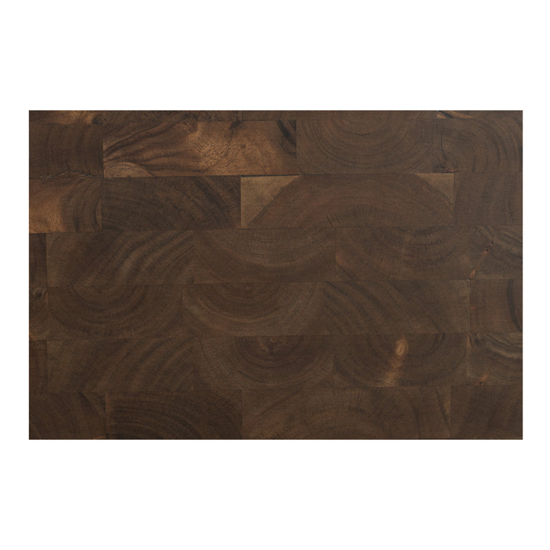 Table d'appoint Makani Eton brun foncé