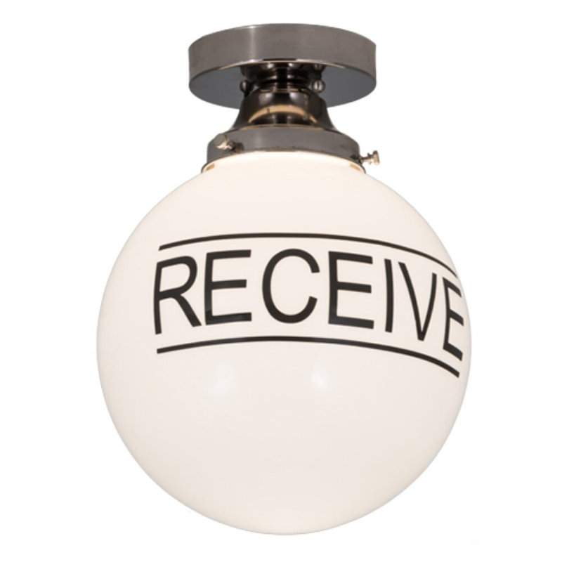 Personalized 1 - Light Semi Flush Mount