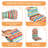 4 PCS Outdoor Adirondack Chair Seat and Back Cushion-1630462205