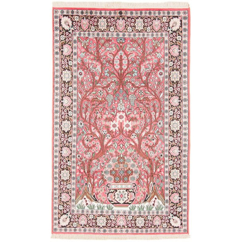 Rectangle 117 cm x 193 cm Oriental Hand Woven Area Rug