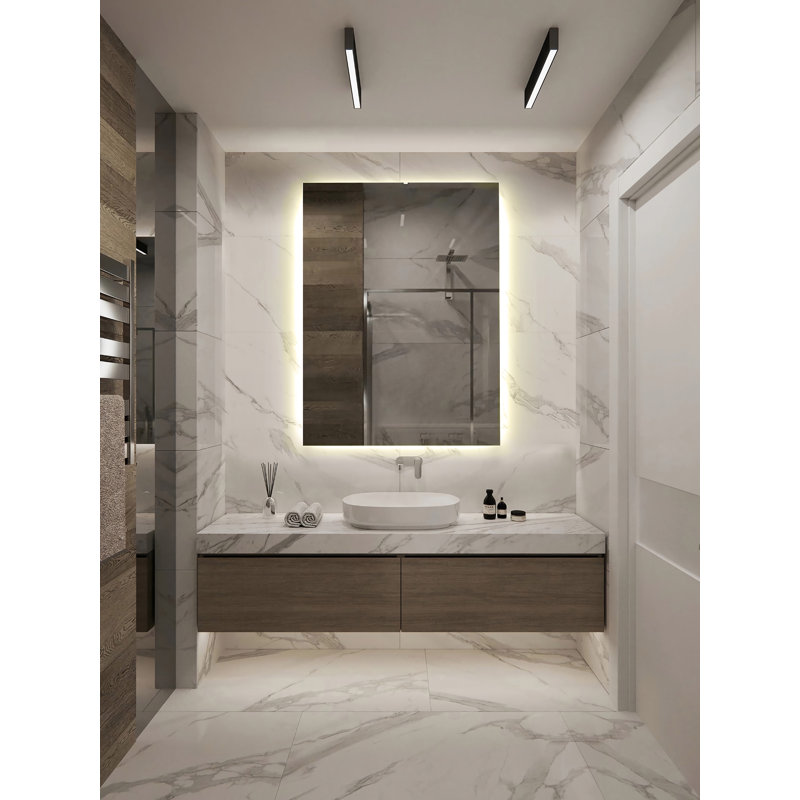 Miroir de salle de bain Kearsarge, 48 po x 36 po