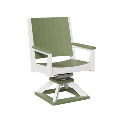 Berlin Gardens Mayhew Chat Swivel Rocker Dining Chair