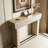Entryway Table, Two Hidden Handle Drawers, Console Table ,Easy Assembly