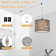 Plug in Pendant Light, Hanging Light with Plug in Cord with Dimmable Switch
