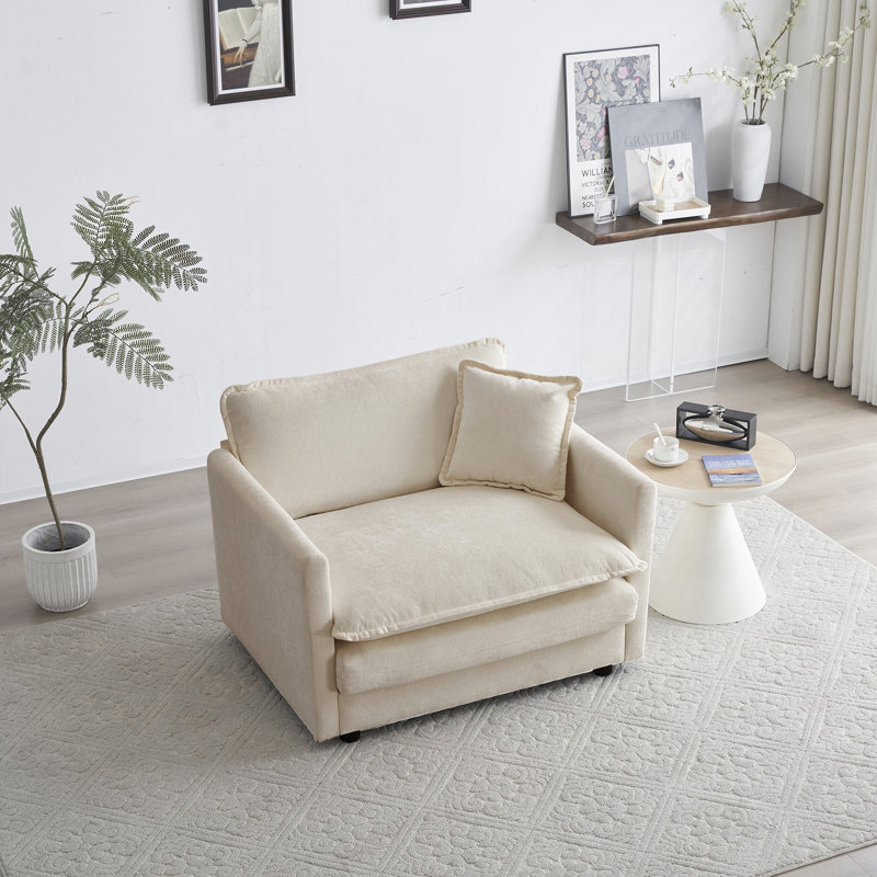 Fauteuil de salon rembourré Comfy