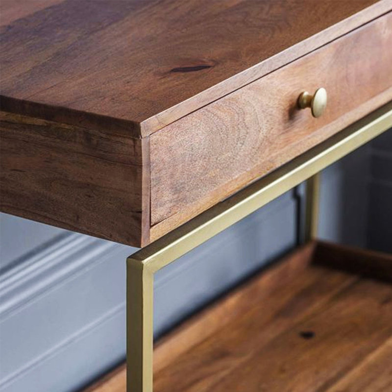 Retro Multifunctional Console Table, 31.5" H x 47.24" W x 11.81" D