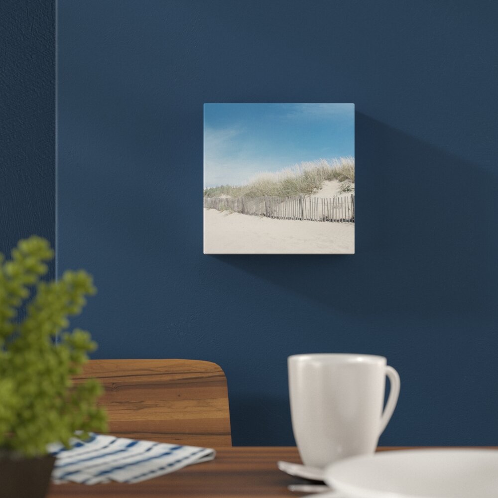 Glasbild Inviting Sand Dunes, Kunstdruck