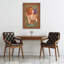 Aries Art Deco Woman Elegant Vintage Wall Art Print 1 Piece Wrapped Canvas Wall Art-195870997